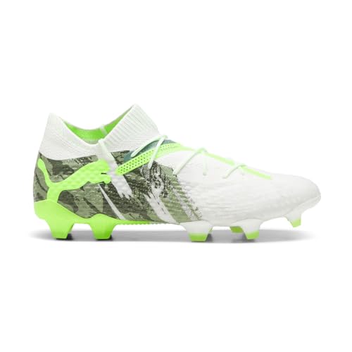 PUMA Mens Future 7 Ultimate Camo Firm GroundArtificial Ground Soccer Cleats - White