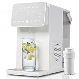 ZACHVO Puri Heißwasserspender & Wasserspender – Sofort-Heißwasser in 3 Sekunden, Temperaturwahl von 10°C bis Kochend, Mit Filter und Nachtlicht