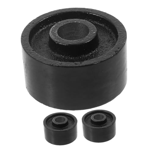 BAZEITFLOW 3個入り 対応 トレーラージャッキ前輪キャスター ホイール 軽量か頑丈な設計 スワイベル機能により移動がスムーズ 自動車用アクセサリー交換部品