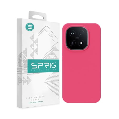 Image of SPRIG Compatible with IQOO 15 5G SilkTone Back Cover Drop Tested Shock Proof Silicone Mobile Case for Men, Women, Boys and Girls with Camera Protection (Light Watermelon)