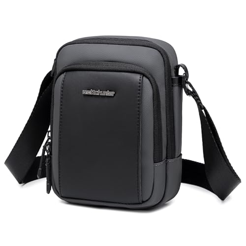 Image of Arctic Hunter Men's Crossbody Sling Bag for Travel & Daily Use Lightweight Small Shoulder Bag for Phone, Passport & Essentials Water-Repellent Utility Side Bag