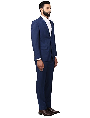 Image of Park Avenue Blue Regular Fit Suits
