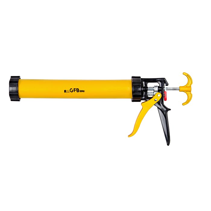 Profesyonel Plastik Gövde Sosis Silikon Tabancası 600 ml