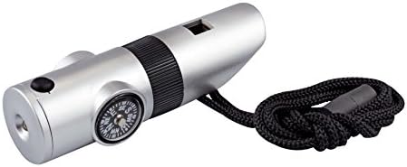 SE 7-in-1 Silver Survival Whistle - CCH7-1