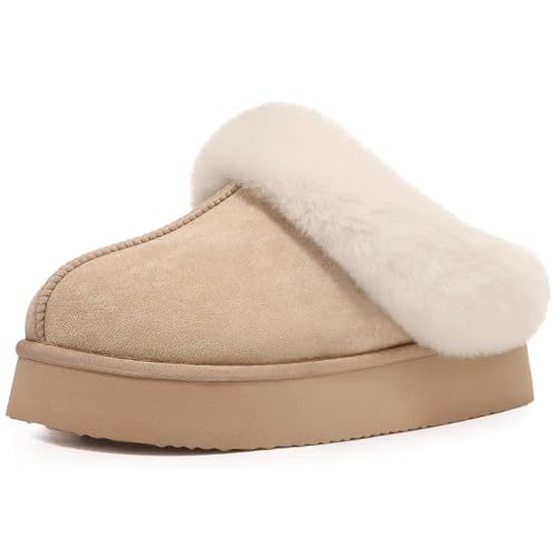 Chaussons d'hiver en fausse fourrure pour des soirées cocooning à la maison