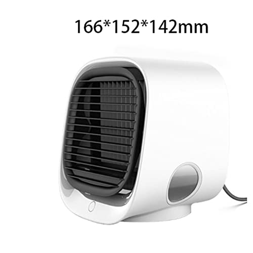 Ventilateur de refroidissement portable individuel blanc compact - 2