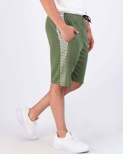 Real Essentials 5 Pack: Men’s 9" Mesh Shorts – Athletic Gym, Workout, Basketball, Running, Casual Lounge Activewear Pockets