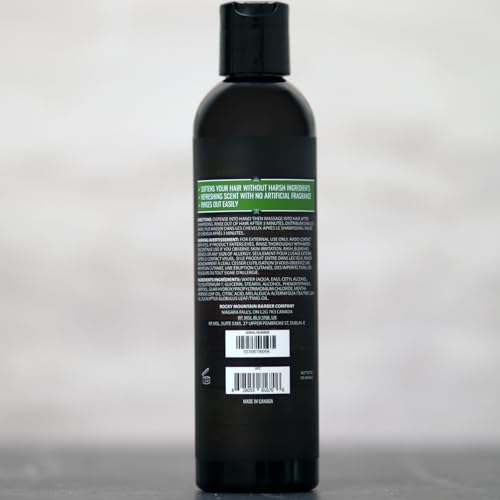 Rocky Mountain Barber Company Men's Conditioner - Tea Tree Oil, Peppermint & Eucalyptus for All Hair Types - 8oz