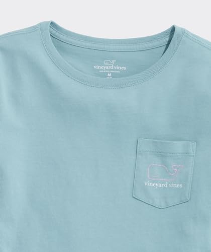 Image of Vineyard Vines Girls Vintage Whale Long-Sleeve Pocket Tee