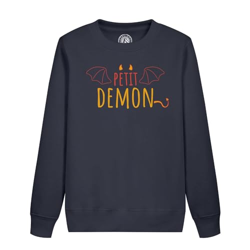 Sweatshirt enfant petit démon pull diable mignon dessin original
