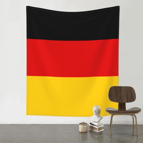 Tapisserie drapeau allemand pour habiller un mur vide de studio