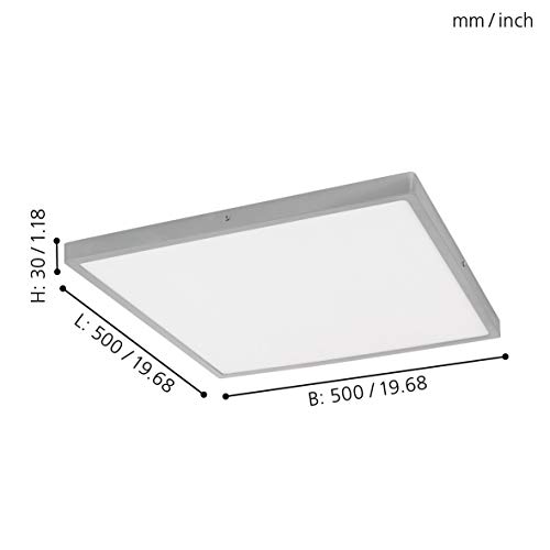 Plafonnier LED Eglo Fueva 1 pour remplacer un éclairage blafard - 5