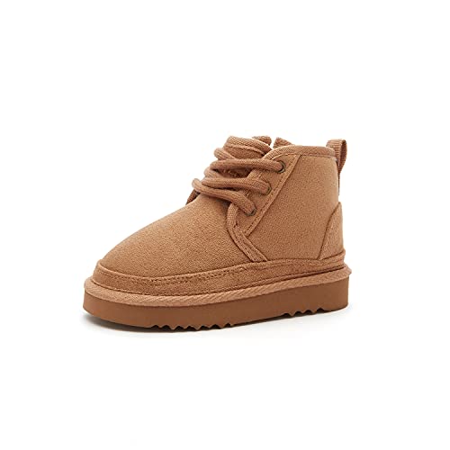Weestep Girls and Boys Snow Fashion Ankle Boots Warm Walking Outdoor shoes with zipper (Baby/Toddler/Little kid)