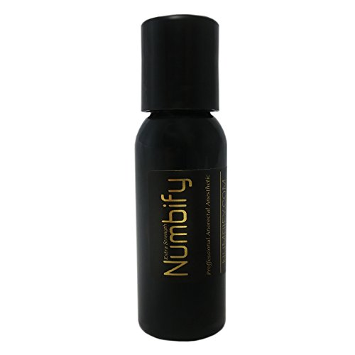 Numb-ify Numbing Liquid Gel 5% Lidocaine Extra Strength Anesthetic - Numb-ify’s Strongest/Best Pain Relief & Numbing Liquid Gel (1 Oz)