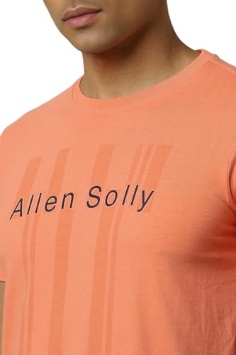 Image of Allen Solly Men's 100% Cotton Regular Fit T-Shirt