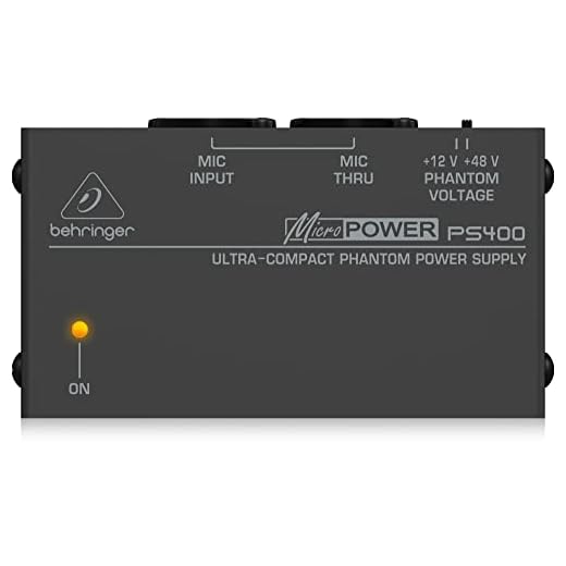 Behringer PS400 - Fuente de alimentación (2W, 100 - 240V, 50 - 60 Hz, XLR, Poder), plateado