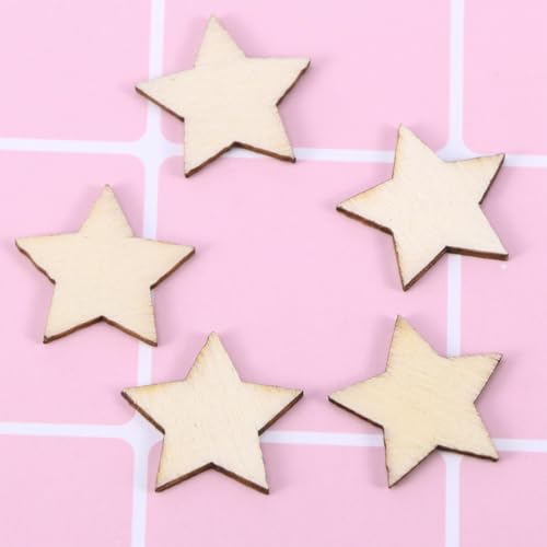 Pentagrama de Madera de 200 Piezas para Manualidades DIY 6