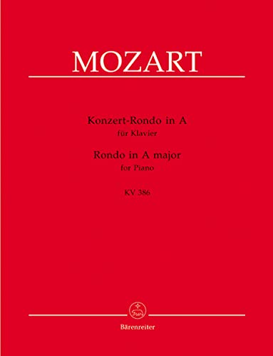 Image of Wolfgang Amadeus Mozart-Rondo In A Major For Piano-Piano-Instrumental Work