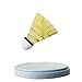 Baychon indoor Rebound Badminton set, Badminton Self Training Tool(12 Balls & 1 Trainer), Yellow