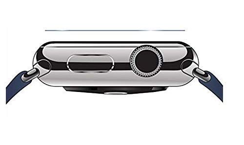 GRIPP® 0.3mm Premium Tempered Glass Screen Protector for Apple iWatch 42mm with 2.5 D Rounded Edges, Ultra-Thin & Prefect Fit with Clear & Smooth (SmartWatch)