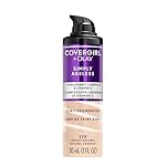COVERGIRL & Olay Simply Ageless 3-in-1 Liquid Foundation, Matte Finish, Hyaluronic & Vitamin C Formula, 220 Creamy Natural, 1 Count