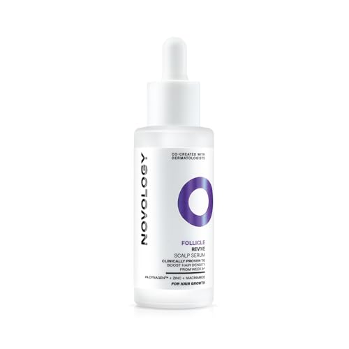 Image of Novology Follicle Revive Scalp Serum for Hair Growth with 4% Dynagen, Zinc, Niacinimide|50ml
