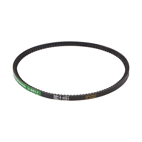 sourcing map 1stk. Zahnstangen V-Riemen Keilriemen Antriebsriemen 640mm Innengürtel 10mm Breite Gummi Zahnriemen Flachriemen Für Getriebe Schneefräse Kraftübertragung