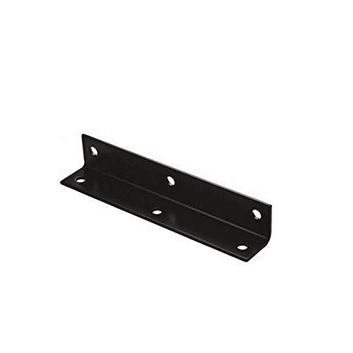 Stanley Hardware 351487 Steel Brace Corner, 1.6" x 9" x 1/8", Black