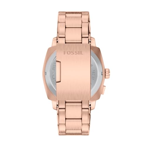 Image of Fossil Machine Rose Gold Watch FS6158