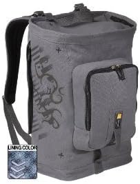Case Logic SNB-15F 15.4-Inch Fullsize Canvas Lifestyle Backpack (Gray)