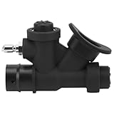 Tauch-BCD Power Inflator, Universal 45 Grad Mundstück K-Valve Tragbares Entlastungsventil, BCD Zubehör für Anfänger und Profi Taucher bei Sporttauchen, Reisen und Tauchausflügen