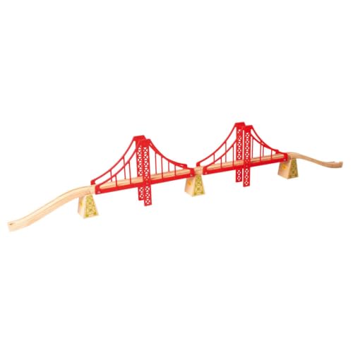 Bigjigs Rail Doppelte Hängebrücke