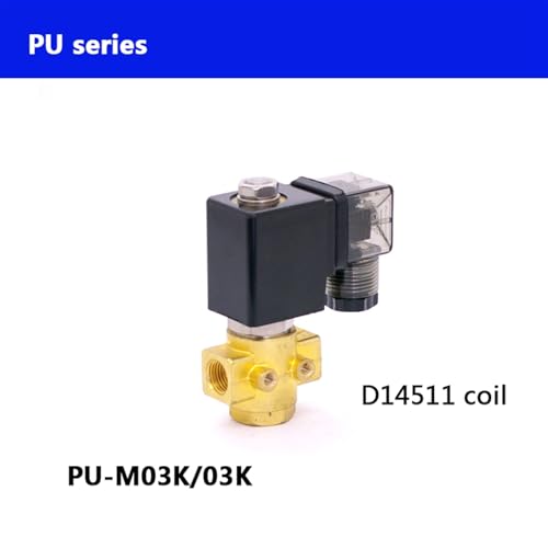 Mini électrovanne eau 1/4 laiton PU-03K pour arrosage - 3