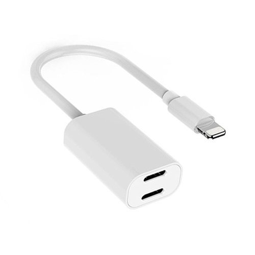 [Apple MFi Certified] Lightning Headphone Splitter Adapter,iPhone