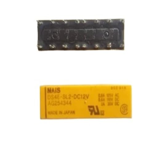 DS4E-12V relais bistable DIP16 à faible consommation pour automatisme