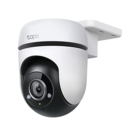 TP-Link C500 WLAN-Überwachungskamera für den Außenbereich, 360 Grad, Auflösung 1080p, Bewegungserkennung, Nachtsicht bis zu 30 m, Bi-Wege-Audio, Sirene, kompatibel mit Alexa und Google Cover