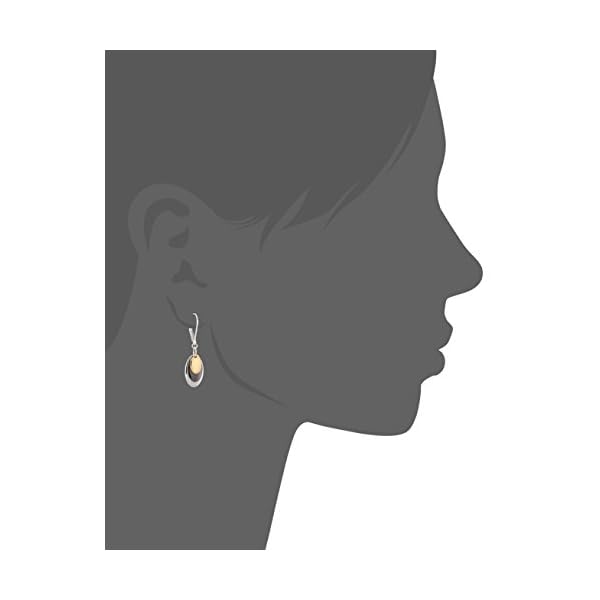 NINE WEST Women's Tri Tone Shaky Drop Earrings