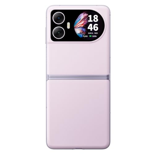Blackview Hero 10 | Faltbares Smartphone | 6,9" 2.5K AMOLED Display | 36GB RAM + 256GB | 32MP + 108MP Kamera | Helio G99 | 4000mAh | Android 13 | Dual Screen | NFC | LTE | 2 Jahre Garantie | Lila – Bild 3