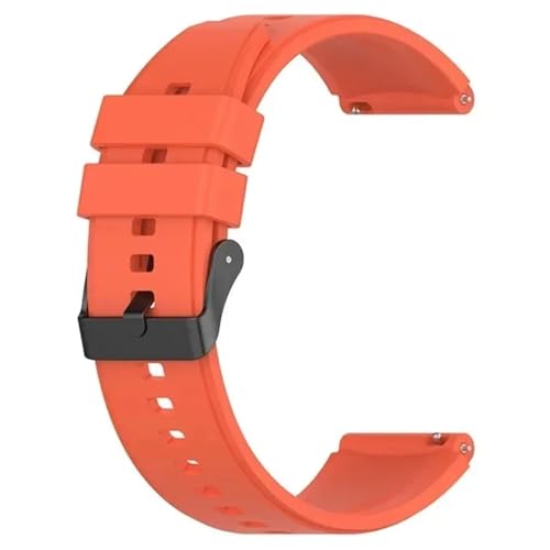 [�����ȓX] �ɓK��Garmin Venu 4/3/2 s Vivoactive 6/5/4/3 Forerunner 570����20 mm 22 mm�ėp�X�|�[�c�V���J�Q���x���g(Orange,20mm)