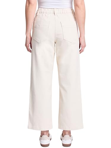 Royalty For Me Womens Women's High Rise Wide Leg Jeans with Elastic Back3