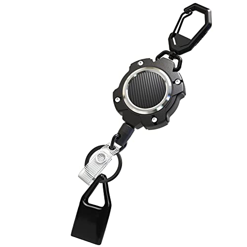LIUGX Lighter Leash with Rebound & Retractable Keychain