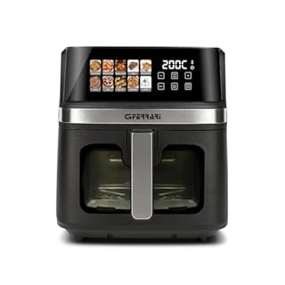 G3 Ferarri G10212 Friggisano 8L Friggitrice ad Aria 8 Litri, 1700 W, Display digitale a colori, 10 programmi, Temperatura 80-200°C, BPA/PFOA Safe, Timer 60 min, Ricettario incluso