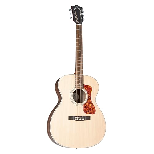 Guild OM-250E Limited Archback Guitarra acústica-eléctrica - Natural