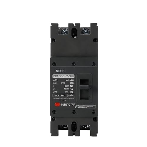 Interruptor protector contra cortocircuitos 1000V 320A GRM3DC para solucionar sobrecargas en lineas 2P