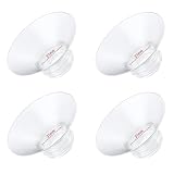 4PC Flange Insert 21mm Compatible with Momcozy M5/M6/M9/S12 Pro/V1 Pro/V1 Pro Breast Pump, Fit for Eufy/Elvie/Medela/Spectra/Lansinoh/NCVI/Lansinoh/TSRETE with 24mm Flange/Shield Breast Pump
