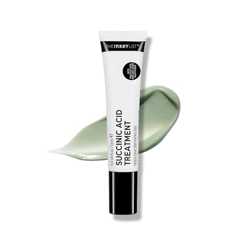 The INKEY List Succinic Acid Treatment 15ml, Clears Blemishes, Acne Treatment, Vegan Friendly...