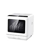 Portable Dishwasher Household Dishwasher Desktop Kitchen Dishes Washing Cleaner Tableware Dish Wash Machine for Dorm RV