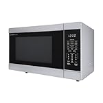SHARP Countertop Microwave Oven with Removable 13.6" Carousel Turntable, 1100 Watt, 1.6 Cubic Feet, Stainless Steel SMC1662KS cu. ft, CuFt, Stainless - Image 5
