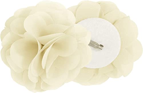 Madison Park Rosette Floral Embellished Cuff Tab Top Solid Single Window Treatments Curtain Panel Drape for Bedroom Living Room and Dorm, 50"x95", Linen by Madison Park - Image 4