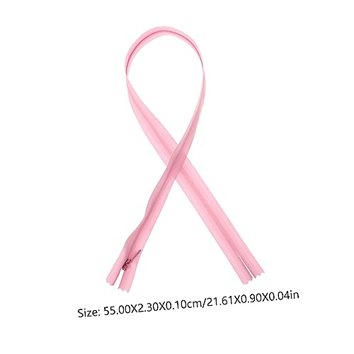 Sewroro 100 Pçs Zíper Oculto Selvage Metal Zíper Deslizantes Zíper Inferior Deslizantes Zíper Slider